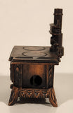 Vintage Queen Cast Iron Wood Stove Miniature Doll House Furniture Size Metal Pencil Sharpener