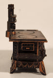 Vintage Queen Cast Iron Wood Stove Miniature Doll House Furniture Size Metal Pencil Sharpener