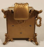 2007 Jelly Belly Gold Colored Ornate 9" Tall Candy Jellybean Dispenser Gumball Machine