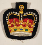 1952-1968 Canadian Warrant Officer Crown 2" x 2 1/8" Fabric Patch Badge