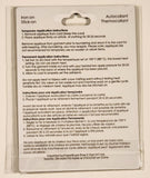 Accents Fashion Mode Applique Ice Hockey Skate Iron-on/Stick-on 2 1/4" x 2 3/8" Embroidered Fabric Patch Badge New in Package