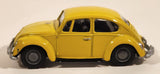 1998 Corgi Motoring Memories Collectables Volkswagen 1200 Saloon Yellow Die Cast Toy Car Vehicle