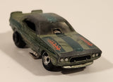 1995 Playing Mantis Johnny Lightning Bob Banning Dodge NHRA Funny Car Green Die Cast Toy Car Vehicle