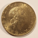1814-1994 Italy 200 Lire Aluminum Bronze Metal Coin
