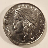 1996 Italy 50 Lire Copper-Nickel Metal Coin
