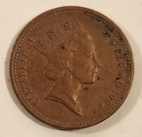 1992 UK Great Britain 1 Cent Penny Copper Metal Coin