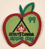 1999 Scouts Canada Apple Day Embroidered Fabric Patch Badge