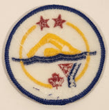 YMCA Canada Swimming 2 Star Embroidered Fabric Patch Badge