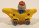 1994 McDonald's Busy Town Richard Scarry Monkey In Banana Car Plastic Toy Vehicle