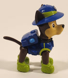 SML Spin Master Paw Patrol Jungle Chase Police Dog 3" Toy Figure 16702