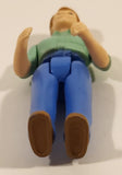 Fisher Price Loving Family Sweet Streets Man Light Green Shirt Blue Pants 3" Tall Toy Figure