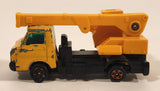 Vintage 1978 Tomica No. 49 Isuzu Elf FF Mypack Crane Truck Yellow 1/72 Scale Die Cast Toy Car Vehicle