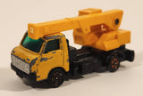 Vintage 1978 Tomica No. 49 Isuzu Elf FF Mypack Crane Truck Yellow 1/72 Scale Die Cast Toy Car Vehicle