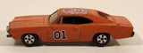 Vintage 1981 Warner Bro. ERTL Dukes of Hazzard General Lee Orange Die Cast Toy Muscle Car Vehicle TV Show Collectible