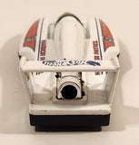 1998 Hot Wheels Police Squad Hydroplane Harbor Patrol White Die Cast Toy Speed Boat Vehicle