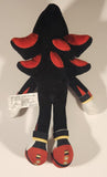 2024 Jakks Sega Sonic The Hedgehog 3 Movie Shadow Black 11" Stuffed Plush Toy