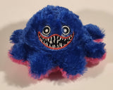 Poppy Playtime Blue Huggy Wuggy Pink Kissy Missy Reversible Octopus 8" Stuffed Plush Toy