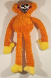 Poppy Playtime Orange Huggy Wuggy 16" Tall Toy Stuffed Plush with Velcro Hands