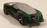 1998 Hot Wheels Tech Tone Series Buick Wildcat Black and Metallic Green Die Cast Toy Car Vehicle
