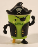 2025 Wendy's Return of Frosty Frights Captain Coldsnap Pirate 3 1/4" Tall Plastic Toy Figure