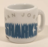 NHL Ice Hockey San Jose Sharks Team Mini Miniature Ceramic Mug