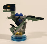 2015 Lego Dimensions Jurassic World Velociraptor Dinosaur Figure 71205