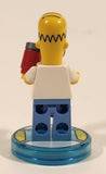 2015 Lego Dimensions The Simpsons Homer Simpson Figure on Base with Beer 71202
