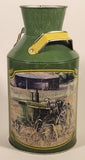 2008 John Deere Judy Richardson Tractors 8" Tin Metal Milk Creamer Jug Can