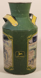 2008 John Deere Judy Richardson Tractors 8" Tin Metal Milk Creamer Jug Can