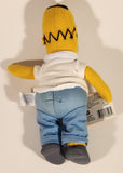 2007 Applause The Simpsons Homer Simpson 9" Bean Bag Stuffed Plush Toy with Tag