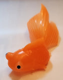 Orange Koi Goldfish 3" Plastic Toy Figure