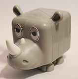 2021 McDonald's Building Blocks Rhinoceros 3" Long Toy Figure