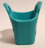 2015 McDonald's Moose Shopkins Shopping Basket Green Plastic Toy