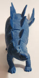 Stegosaurus Dinosaur Blue 6" PVC Toy Figure