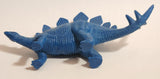 Stegosaurus Dinosaur Blue 6" PVC Toy Figure