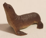 Brown Sea Lion 1 3/4" PVC Toy Animal Figure