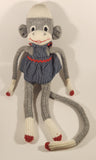 Wool Sock Monkey 20" Stuffed Toy