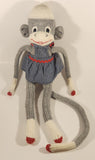 Wool Sock Monkey 20" Stuffed Toy
