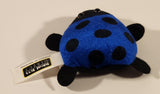 Specialty Toys Direct Ideal Toys Direct Black and Blue Ladybug 4 1/2" Stuffed Plush Toy