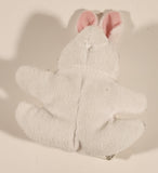 Smilemakers White Bunny Rabbit Laying Down 5" Stuffed Plush Toy