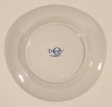 Trilogy Yellow Pattern Blue Flower 7 1/2" Side Plate