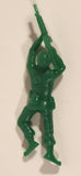 Army Man Soldier Laying Green 3" Plastic Toy Figure