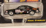 1997 Playing Mantis Johnny Lightning Real Wheels Series #7 Kiss Paul Stanley Black Die Cast Toy Car Vehicle and Photo Card New in Package