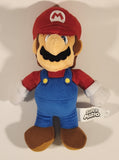 2021 Jakks Nintendo Super Mario Mario 9 1/2" Tall Stuffed Plush Toy