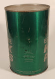 Vintage Essolube HDX Plus SAE 30 Motor Oil 1 Litre Green Metal Can FULL