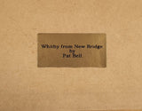 Vintage Pat Bell Whitby From New Bridge Painting 7 1/2" x 9 1/2" Wood Framed Print