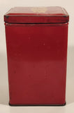 Antique Laboratoire De Medecine Experimentale G. Tetard Formocarbine Naphtolee Infections Gastro-Intestinales Red Tin Metal Container