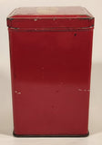 Antique Laboratoire De Medecine Experimentale G. Tetard Formocarbine Naphtolee Infections Gastro-Intestinales Red Tin Metal Container