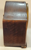 Antique Mauthe Germany Wood Cased Mantel Clock For Parts of Repair