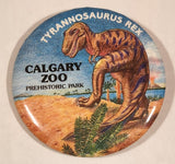 Calgary Zoo Prehistoric Park Tyrannosaurus Rex 2 1/4" Round Button Pin
